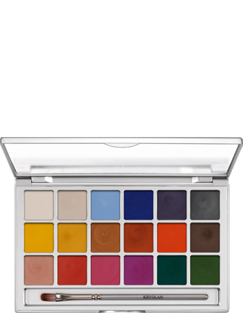 KRYOLAN SHIMMERING VISION PALETTE 18 COLORS
