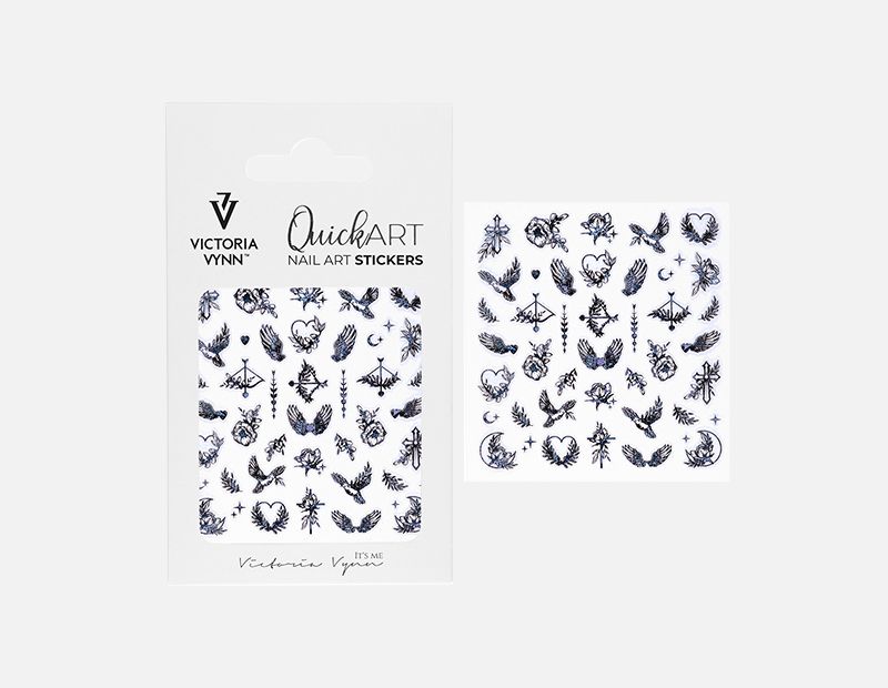 VICTORIA VYNN NAIL STICKERS QUICK ART