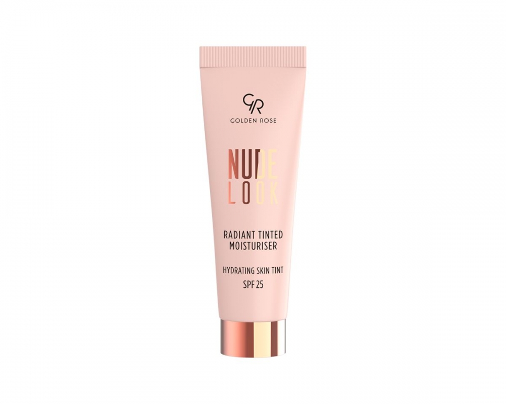 GOLDEN ROSE RADIANT TINTED MOISTURISER NUDE LOOK COLORING FACE CREAM SPF25