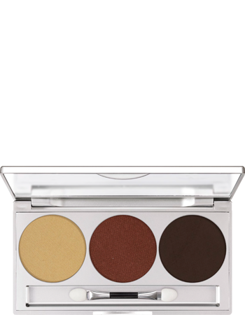 KRYOLAN EYE SHADOW TRIO SET SMOKEY COLLECTION SMOKEY BROWN