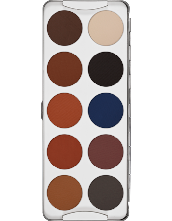 KRYOLAN EYE SHADOW PALETTE 10 COLORS SHADING