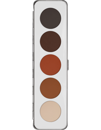 KRYOLAN EYE SHADOW PALETTE 5 COLORS SHADING 