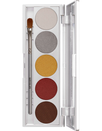 KRYOLAN VIVA COLOR PALETTE 5 COLORS SUNRISE IRIDISCENT 