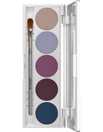 KRYOLAN VIVA COLOR PALETTE 5 COLORS MIDNIGHT MATT