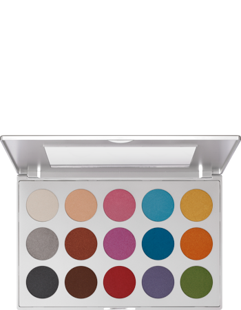KRYOLAN VIVA BRILLIANT COLOR PALETTE 15 COLORS FR1