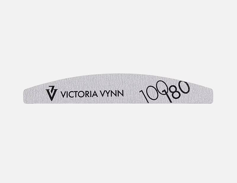 VICTORIA VYNN HALF MOON NAIL FILE 100/180