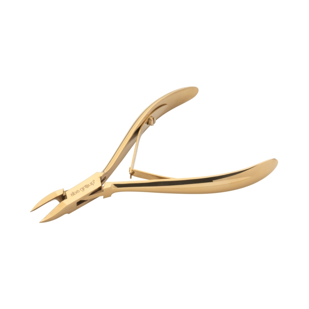 ABA GROUP GOLDEN PEDICURE NIPPERS TWO-SPRING BEND (1097)