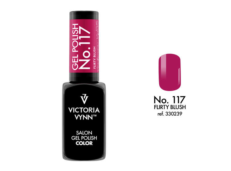  VICTORIA VYNN GEL POLISH 117 FLIRTY BLUSH 8ML SALE 