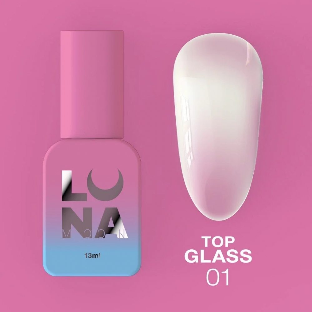 LUNAMOON TOP FOR GEL POLISH TOP GLASS 13ML