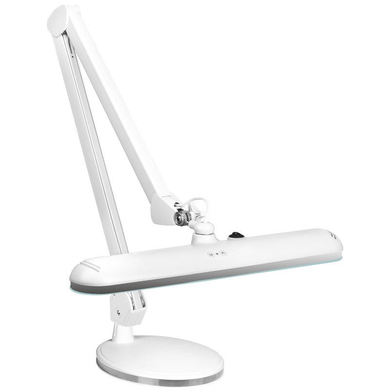 ACTIVESHOP LED WORKSHOP LAMP ELEGANTE 801-L WITH ADJUSTABLE BASE. WHITE LIGHT INTENSITY