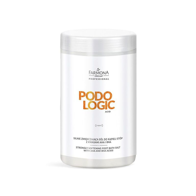 FARMONA PODOLOGIC ACID STRONG SOFTENING BATH SALT WITH AHA AND BHA ACIDS 1400G