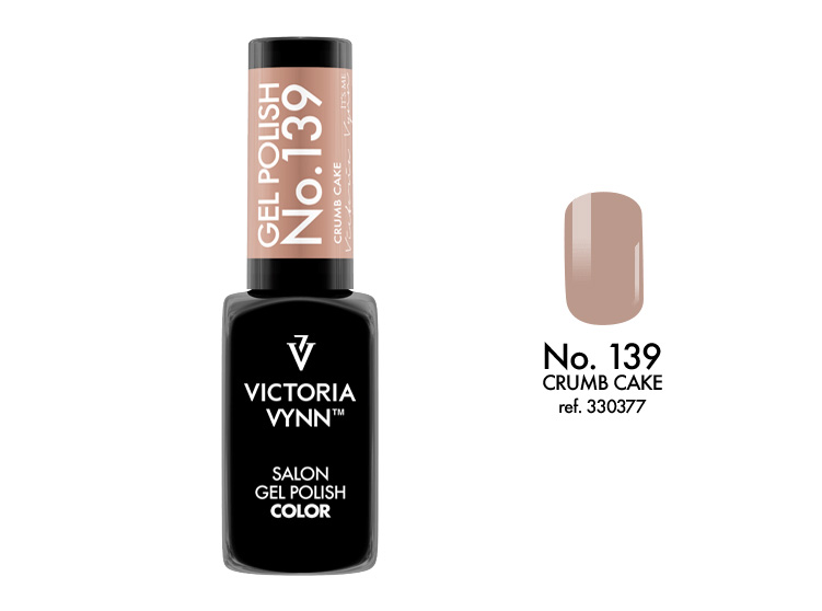  VICTORIA VYNN GEL POLISH 139 CRUMB CAKE  8ML SALE 