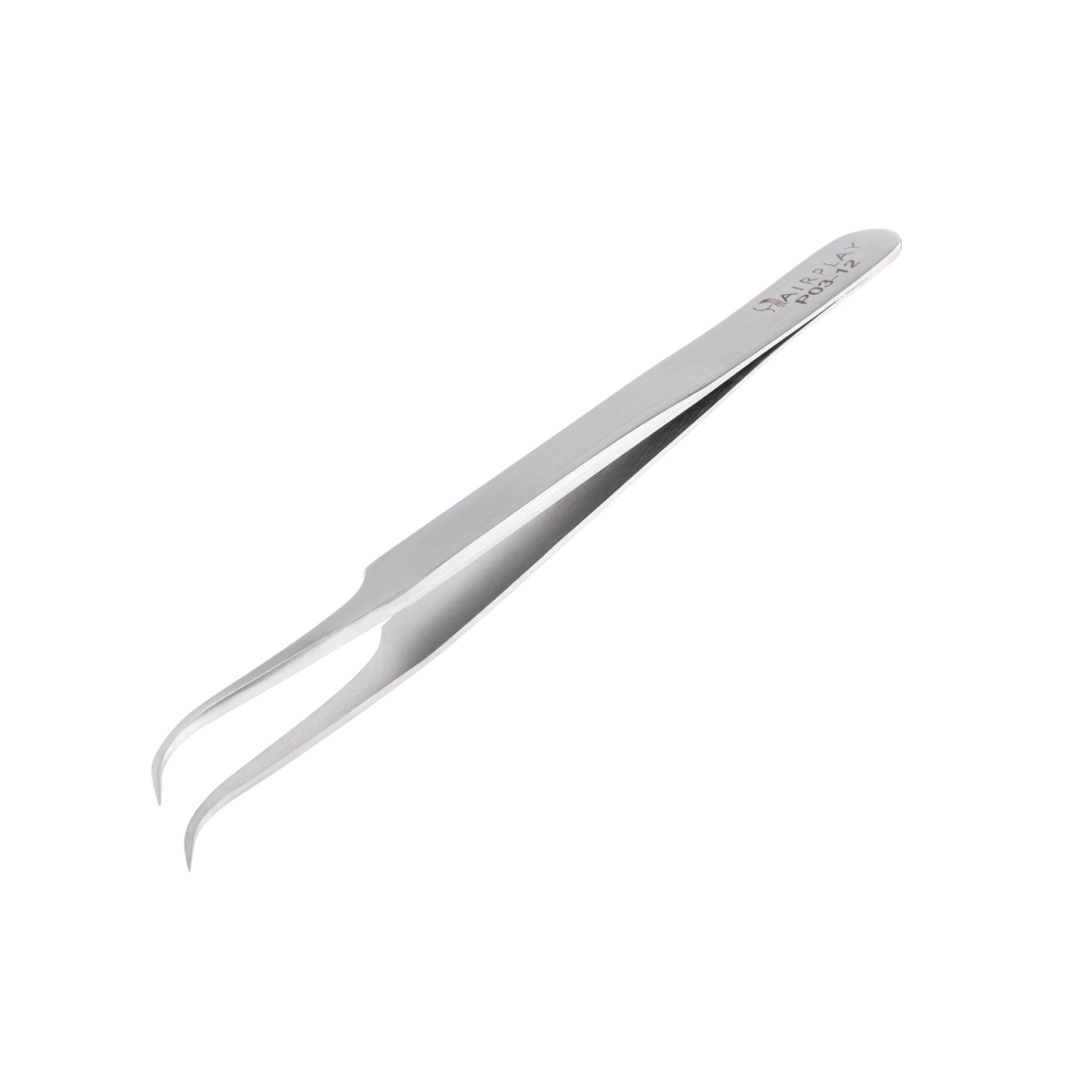 ABA GROUP HAIRPLAY EYELASH APPLICATION TWEEZERS POINT P-03 12cm