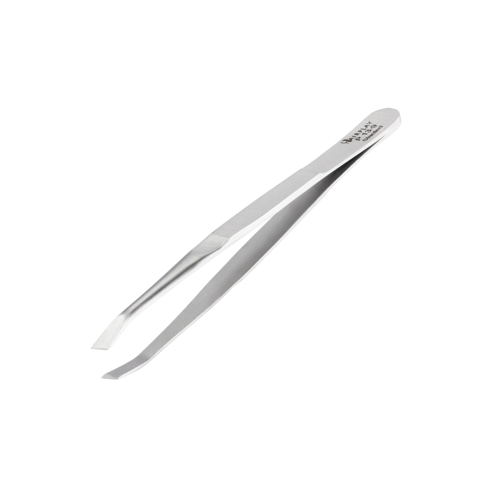 ABA GROUP HAIRPLAY ANGLE TWEEZERS P13-9 9CM