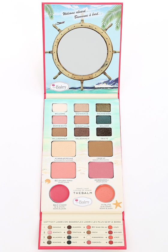 theBALM BALM VOYAGE VOL.2 FACE PALETTE 