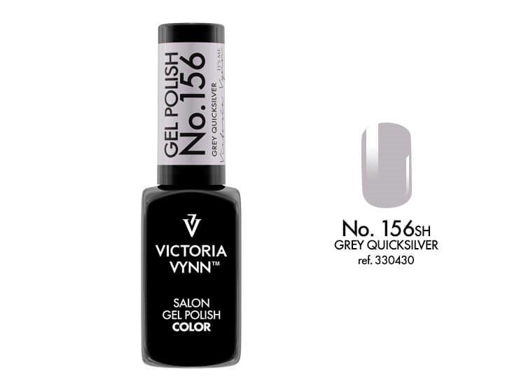  VICTORIA VYNN GEL POLISH 156 GREY QUICKSILVER 8ML SALE 