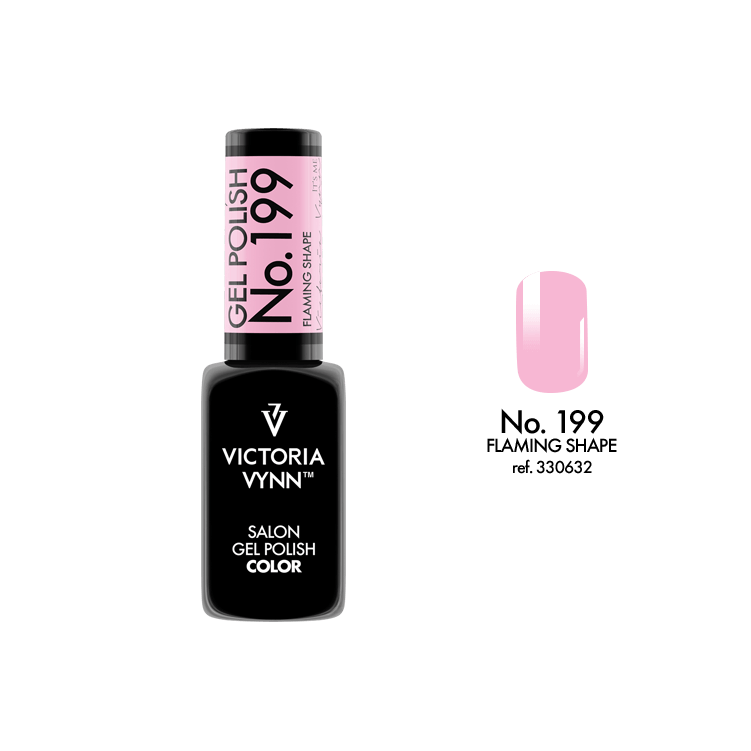  VICTORIA VYNN GEL POLISH 199 FLAMING SHAPE 8ML SALE 