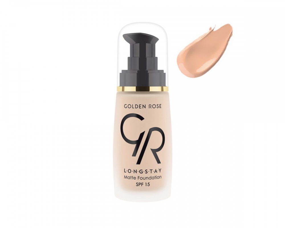 GOLDEN ROSE LONGSTAY MATTE FOUNDATION 