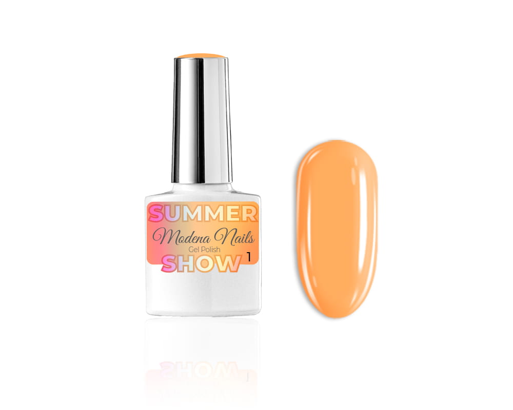 MODENA NAILS SUMMER SHOW HYBRID NAIL POLISH UV LED COLOUR 7.3ml