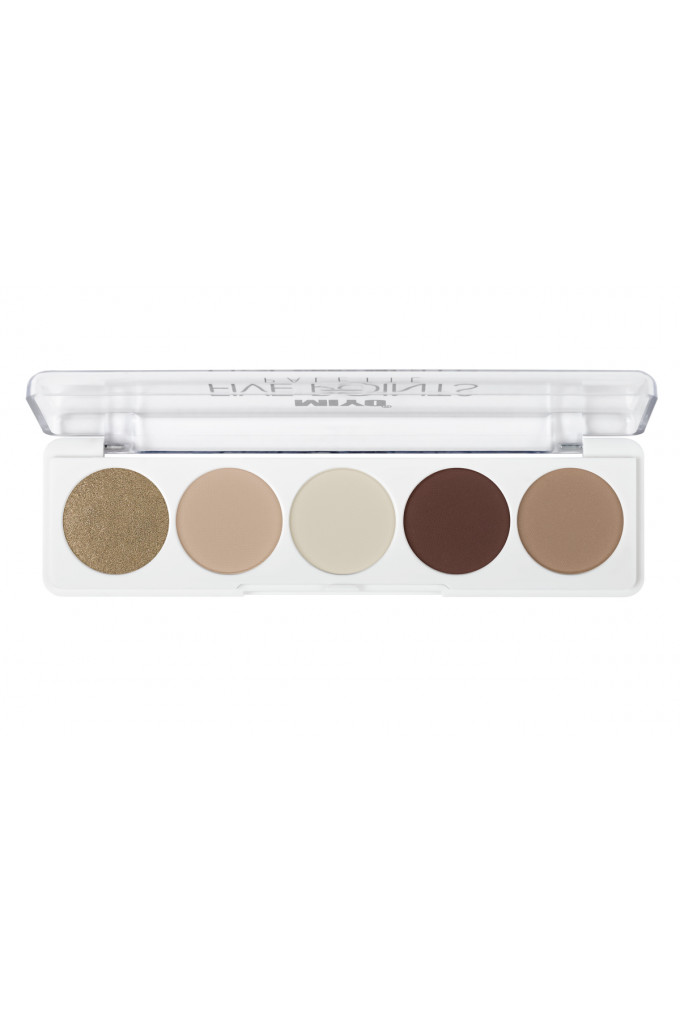 MIYO EYE SHADOWS PALETTE FIVE POINTS PALLETTE COLOR BOX 