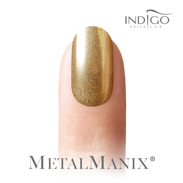 INDIGO METAL MANIX NAIL ART DECORATION GLITTER