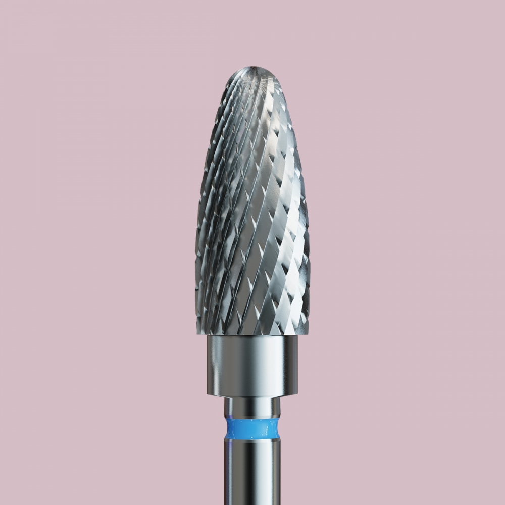 IQ NAILS CARBIDE DRILL BITS FOR GEL POLISH, GEL AND ACRYLIC - FLAME 274.190.060