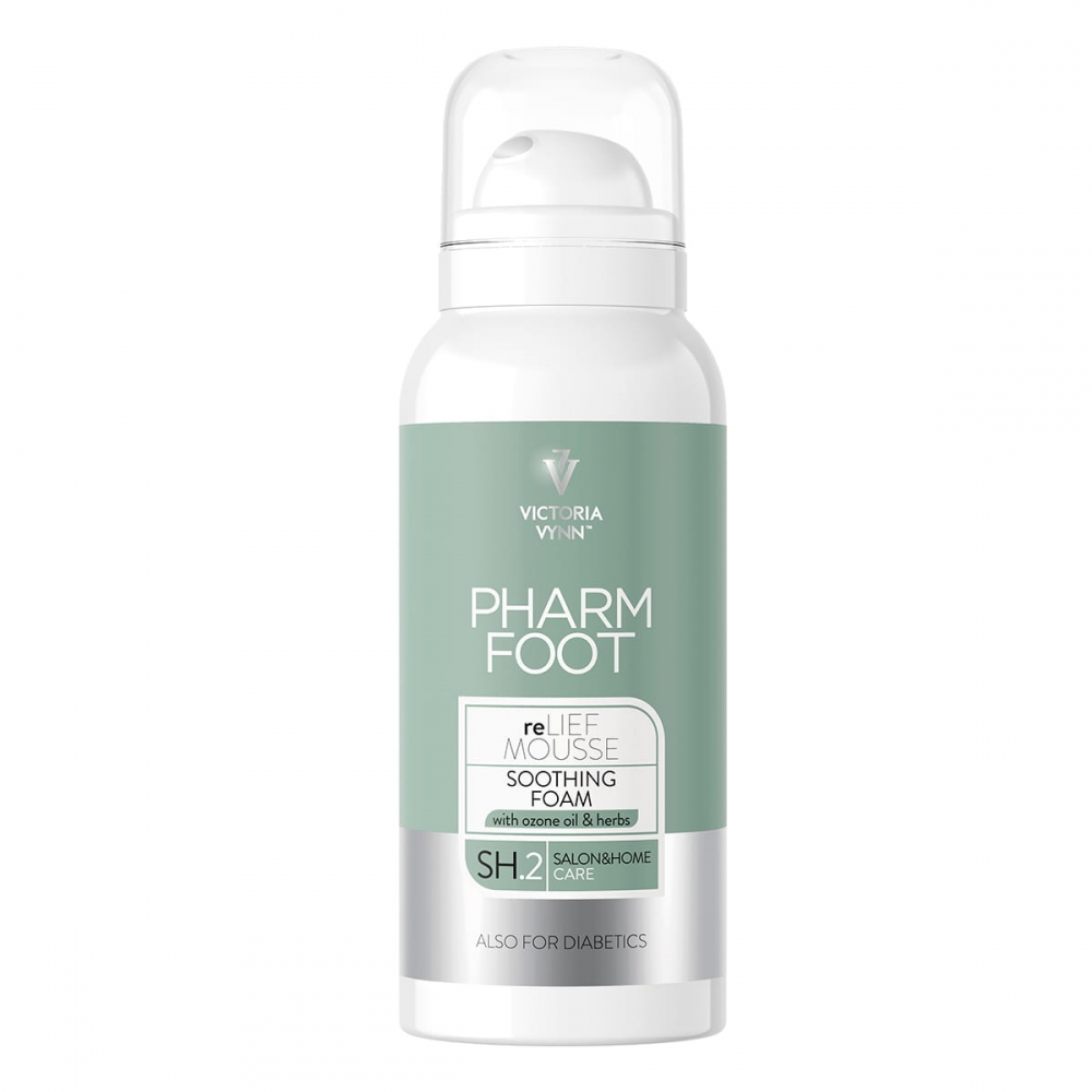 PHARM FOOT REFIL MOUSSE SOOTHING FOAM WITH OZONATED OIL AND HERBS 105ML