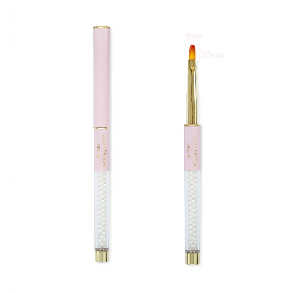 JULIA NESSA GEL BRUSH PINK 4MM