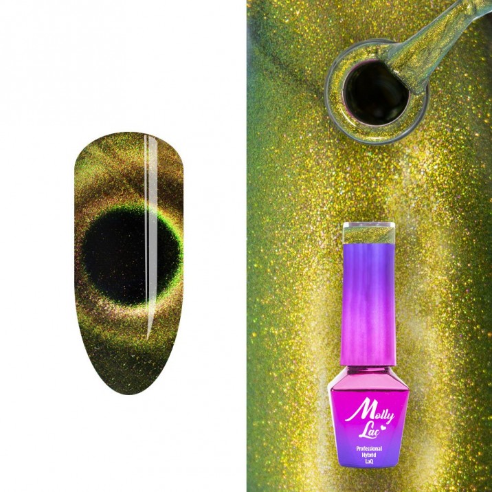 MOLLY LAC UV LED GEL POLISH CAT EYE 9D 5ML