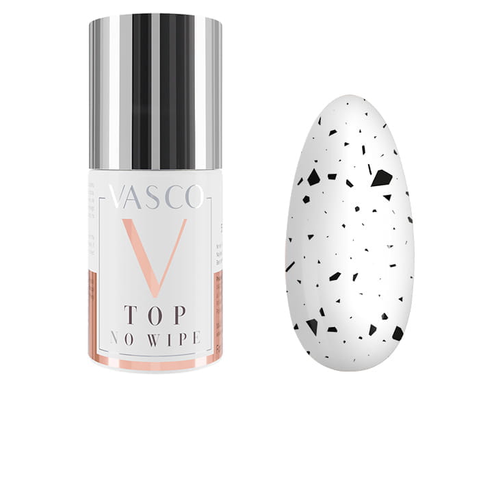 VASCO TOP NO WIPE BLACK DOTS 6ML