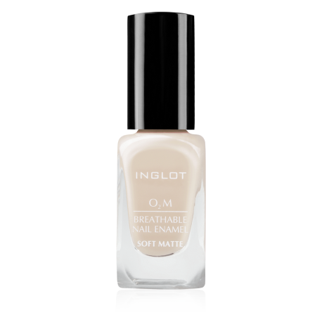 INGLOT O2M BREATHABLE NAIL ENAMEL SOFT MATTE 