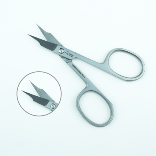 LEXWO #502 SILVER CUTICLE SCISSORS