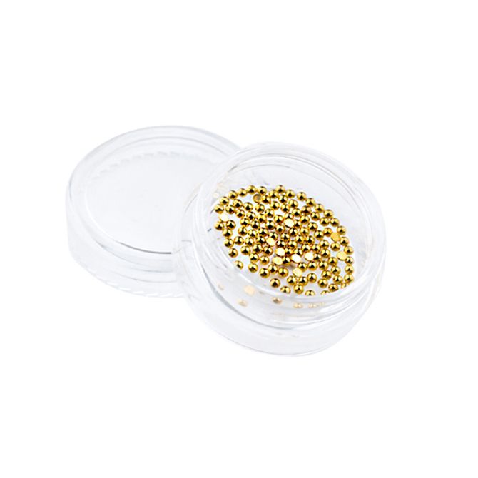 MISTERO MILANO GOLDEN CIRCLES - NAIL ART DECORATIONS 1.5 MM