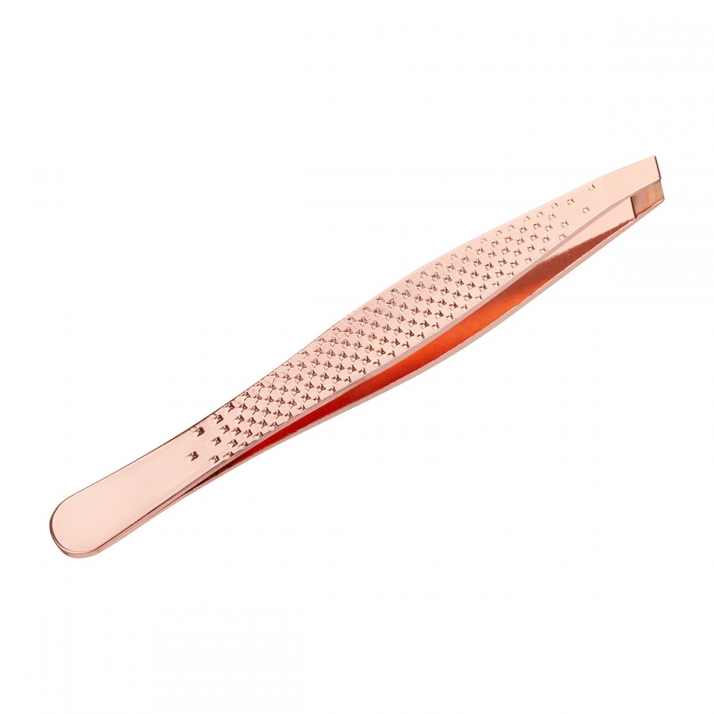 SNIPPEX SLANTED TWEEZERS TS16 ROSE GOLD