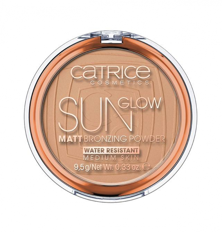 CATRICE SUN GLOW MATT BRONZING POWDER BRONZER