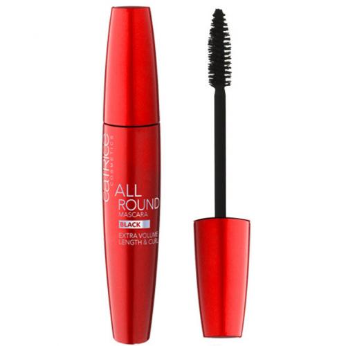 CATRICE ALL ROUND MASCARA BLACK EXTRA VOLUME LENGHT CURL 