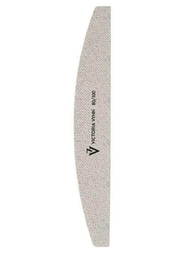 VICTORIA VYNN WHITE CRESCENT NAIL FILE 80/100