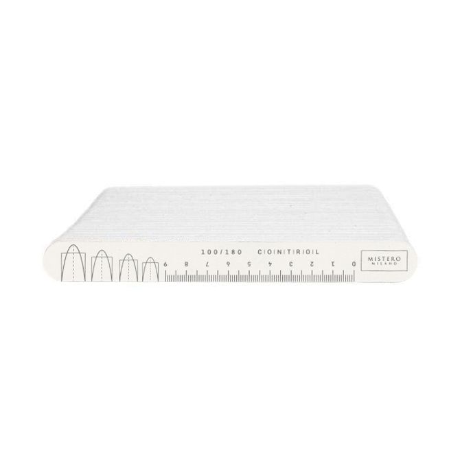 MISTERO MILANO NAIL FILE STRAIGHT CONTROL 100/180 (25pcs)