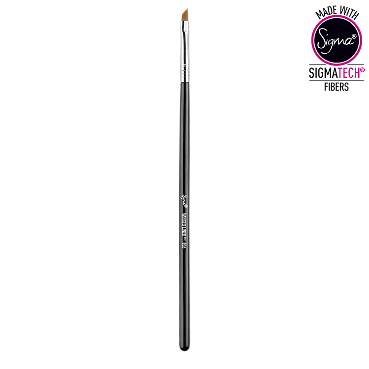 SIGMA BRUSH WINGED LINER BRUSH CHROME FERRULE