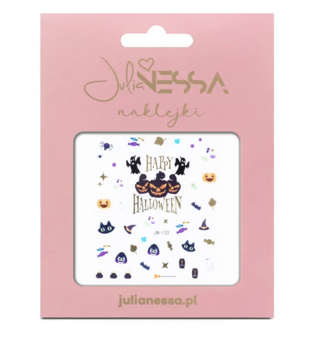 JULIA NESSA STICKERS FOR NAILS - HAPPY HALLOWEEN JN-133
