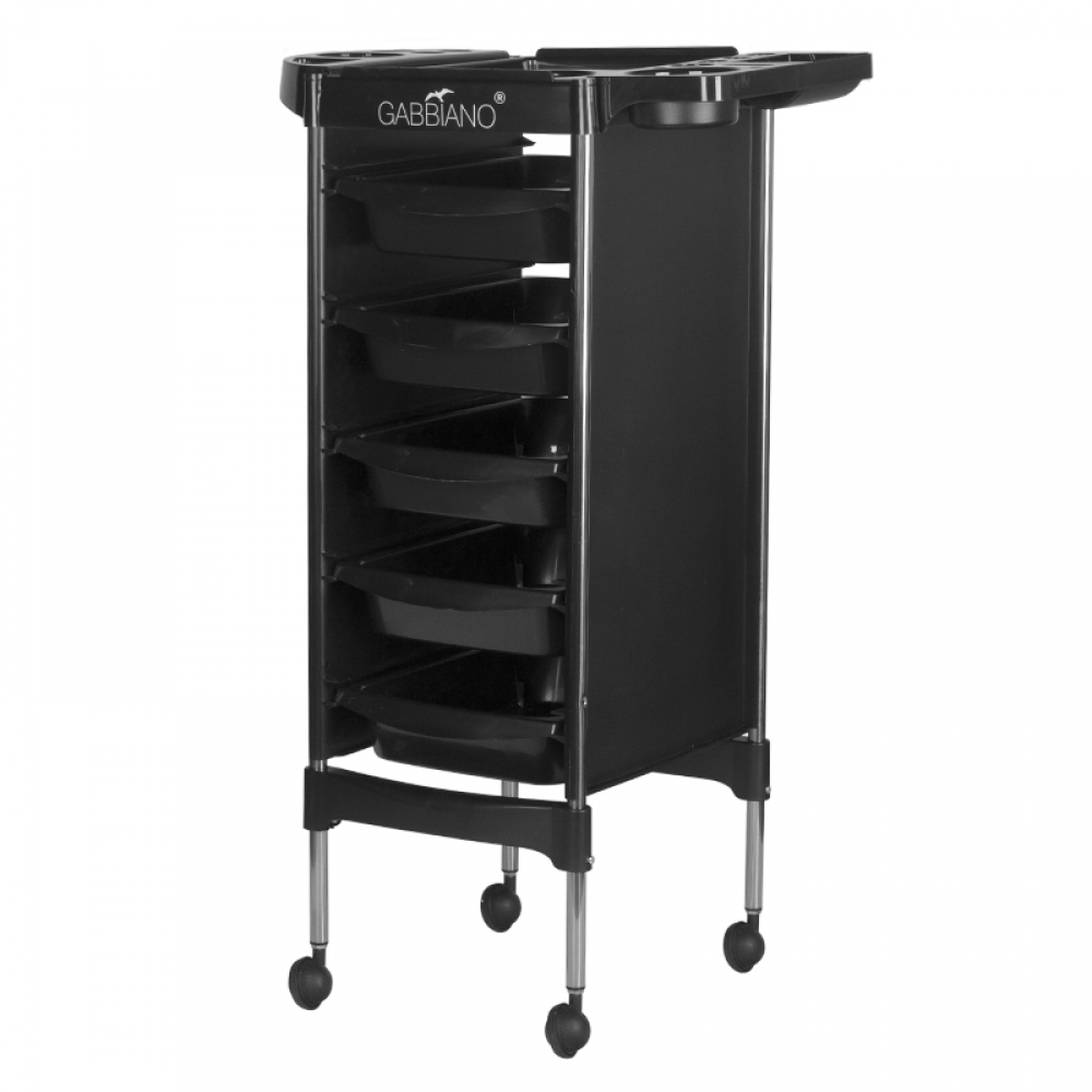 ACTIVESHOP Gabbiano hairdressing trolley fx11-5 black