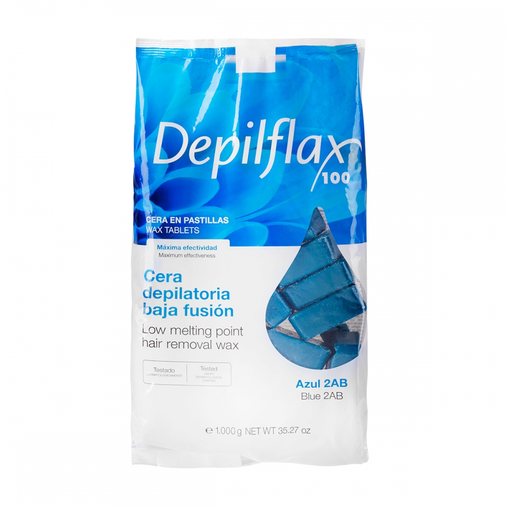 ACTIVESHOP Depilflax hard wax stripless for depilation 1 kg azulene