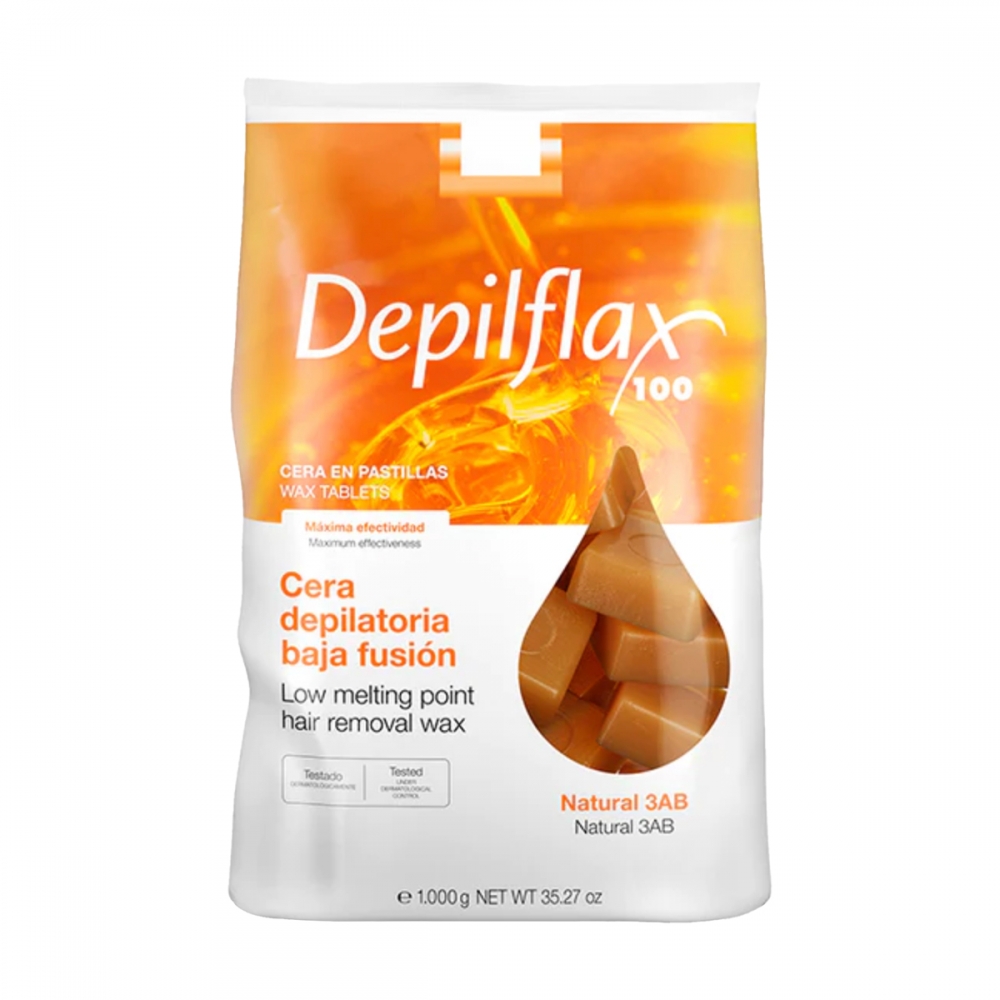 ACTIVESHOP Depilflax hard wax stripless for depilation 1 kg natural