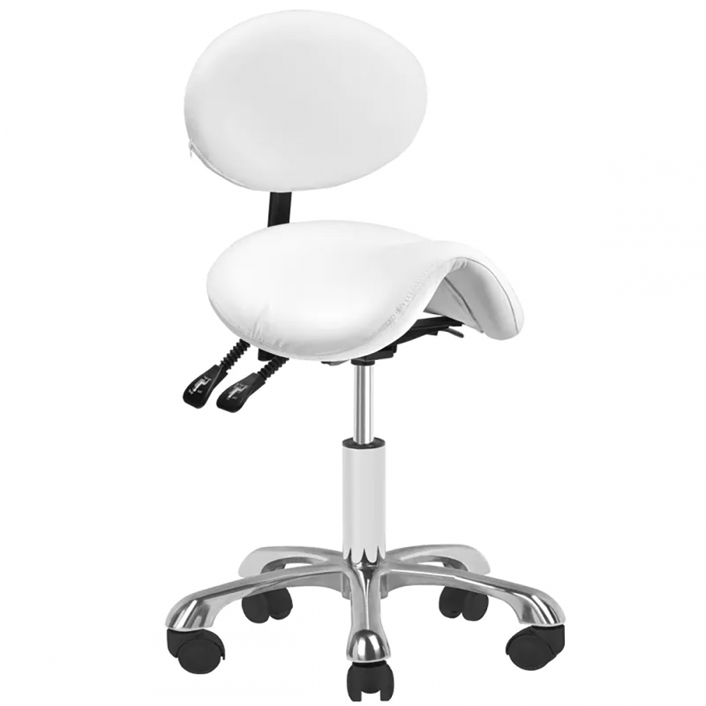 ACTIVESHOP Cosmetic stool 1025 white giovanni