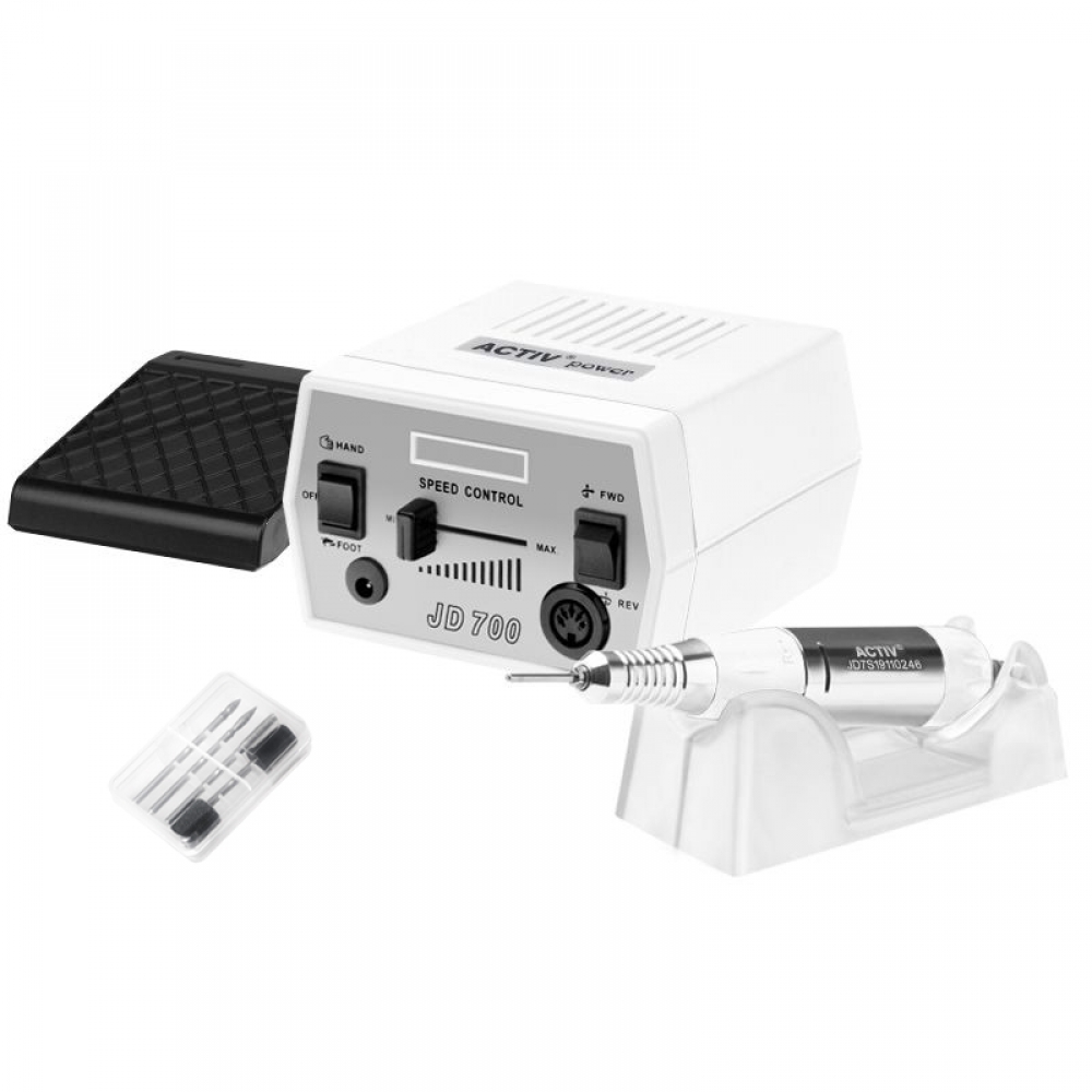ACTIVESHOP Activ Power Nail Drill Machine JD700 White