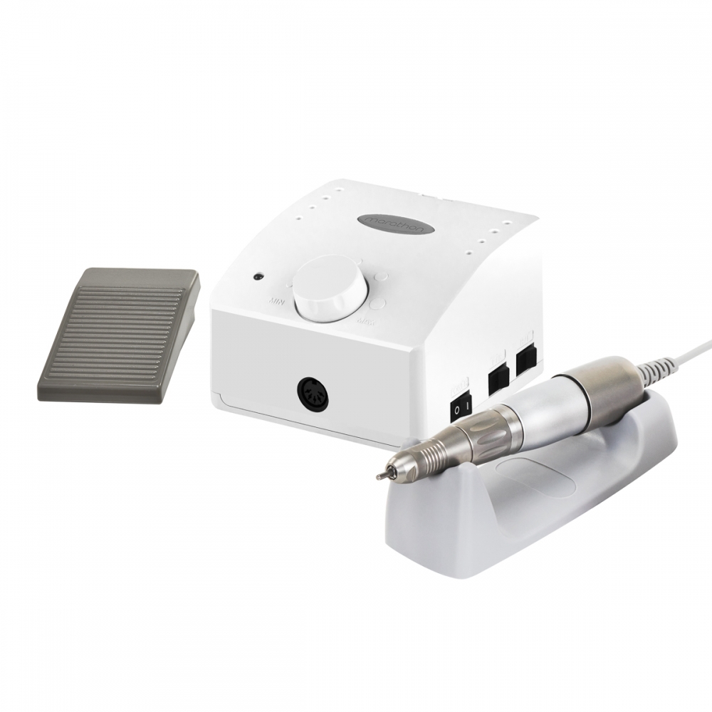 ACTIVESHOP Saeyang Nail Drill Machine Marathon K35 Cube White + SH30N