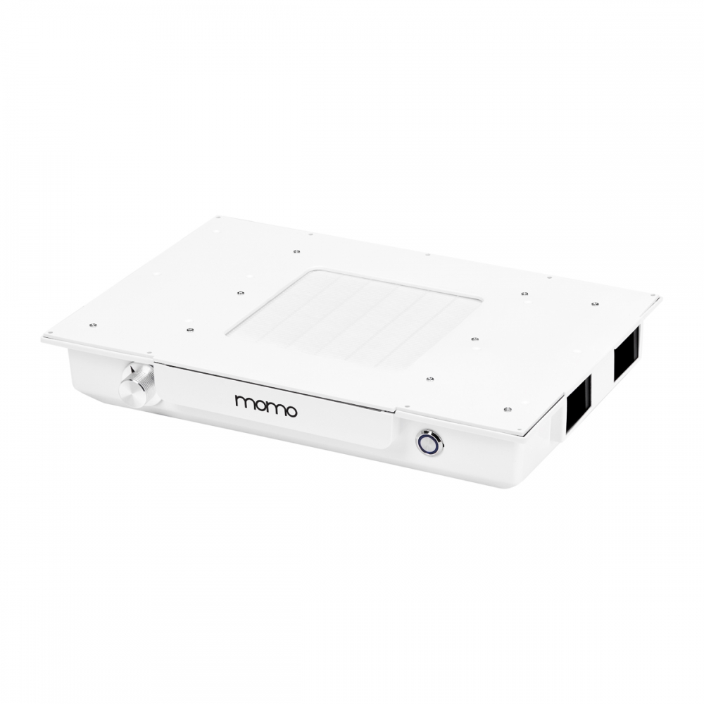 ACTIVESHOP Momo professional J-02 built-in cassette dust absorber white