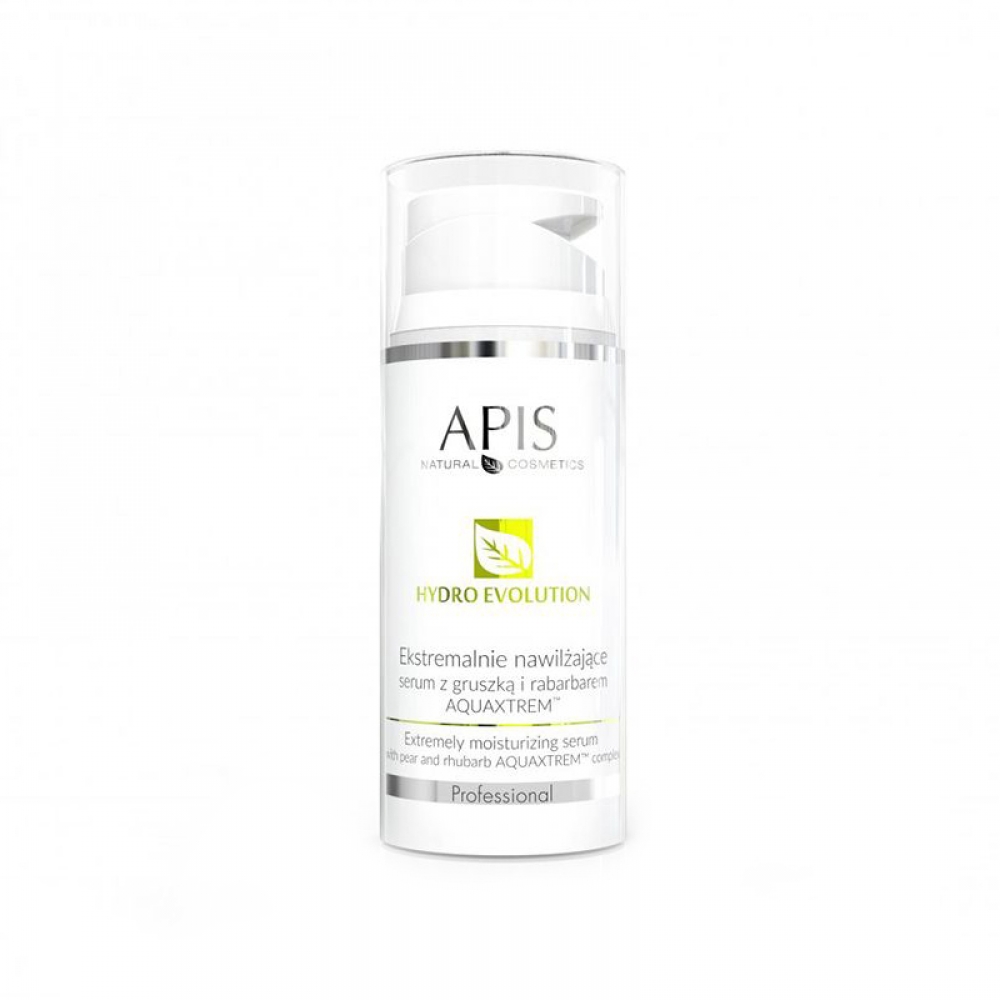 Apis hydro evolution extremely moisturizing serum with pear and rhubarb aquaxtrem ™ 100ml (108607)