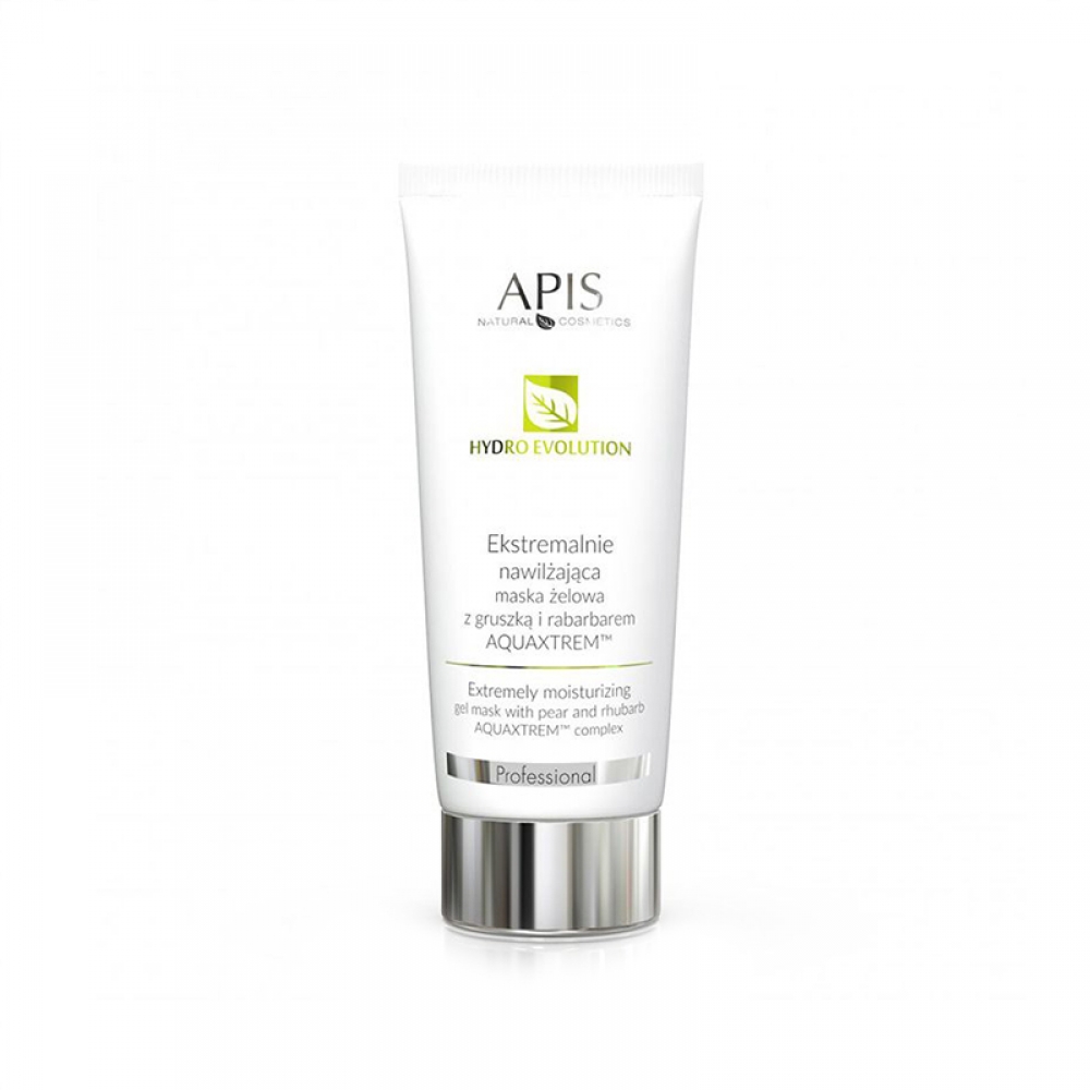 Apis hydro evolution extremely moisturizing gel mask with pear and rhubarb aquaxtrem ™ 200ml (108611)