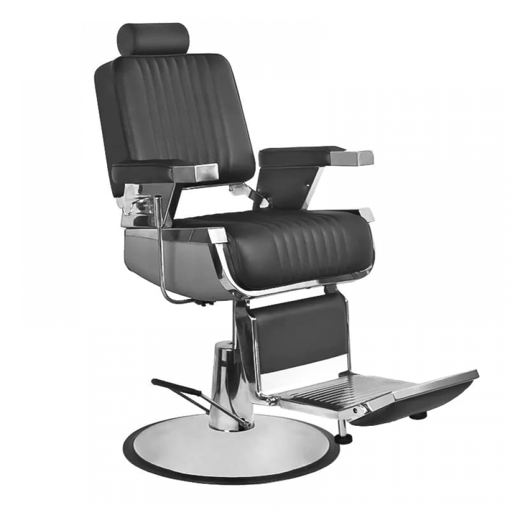 Gabbiano royal black barber chair (112371)